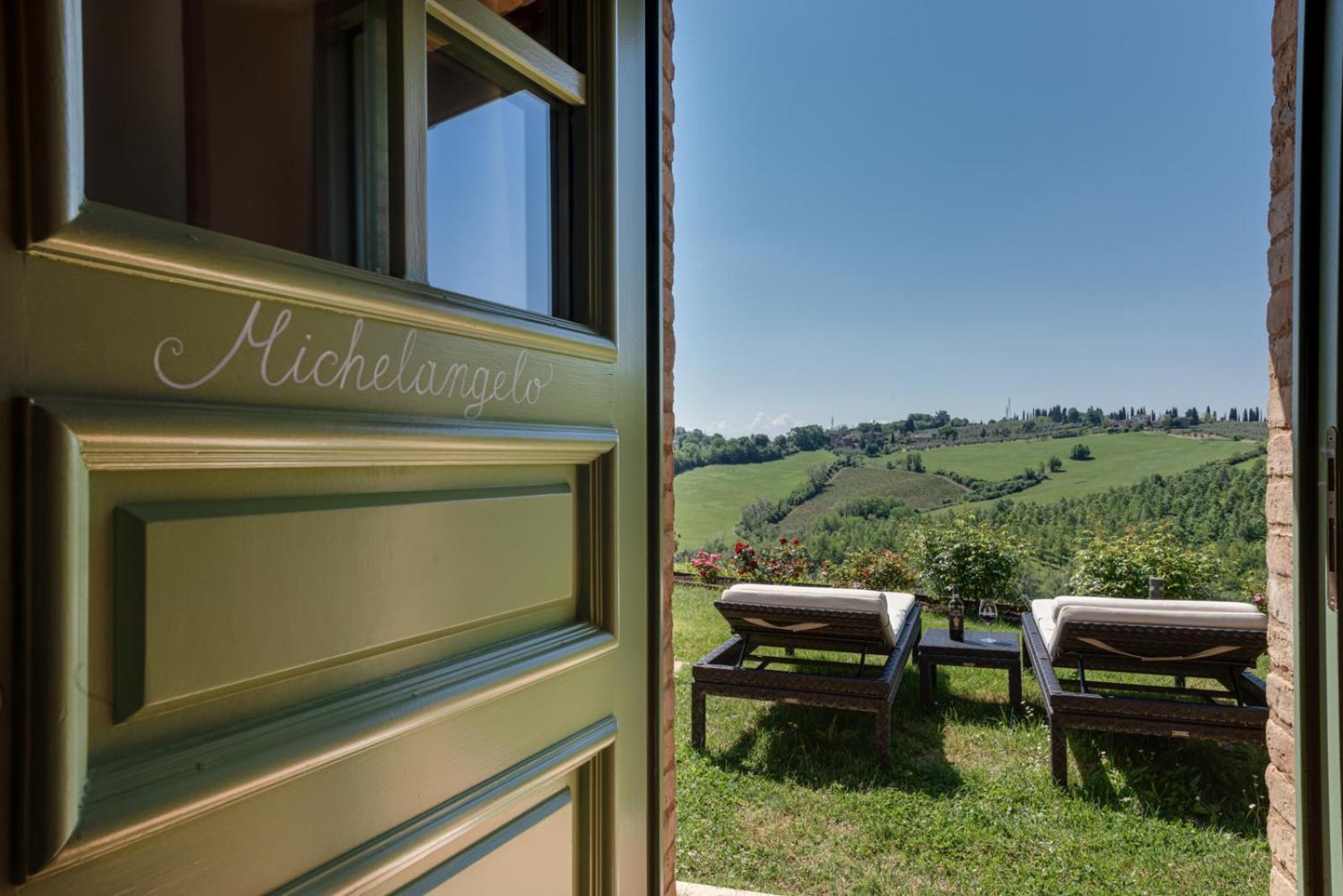 Villa Il Castagno Wine & Resort Siena Exteriör bild