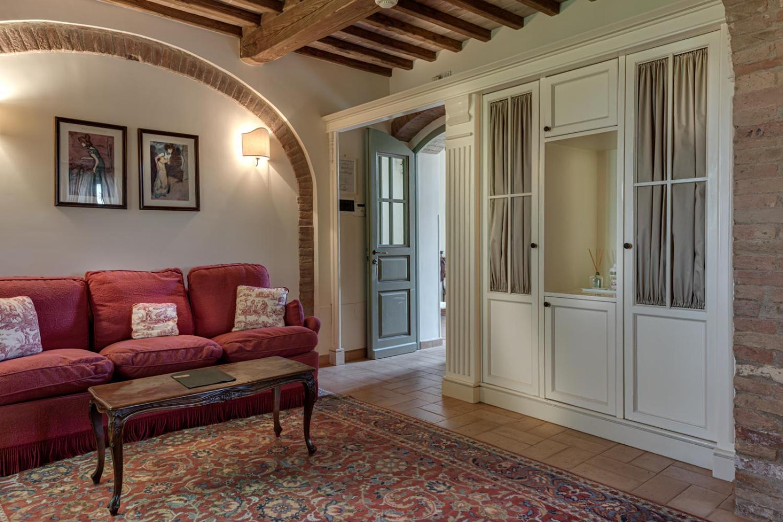 Villa Il Castagno Wine & Resort Siena Exteriör bild