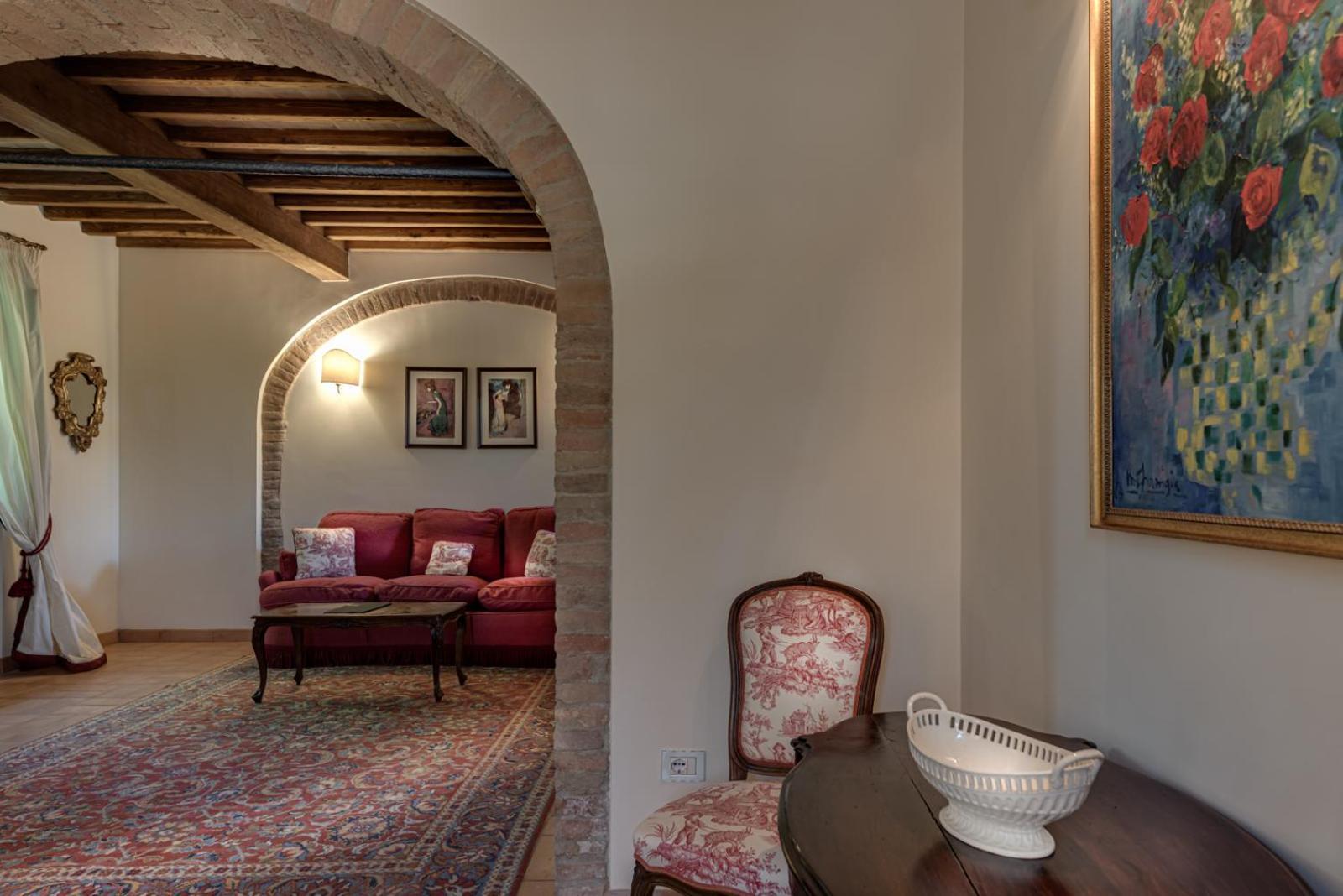 Villa Il Castagno Wine & Resort Siena Exteriör bild