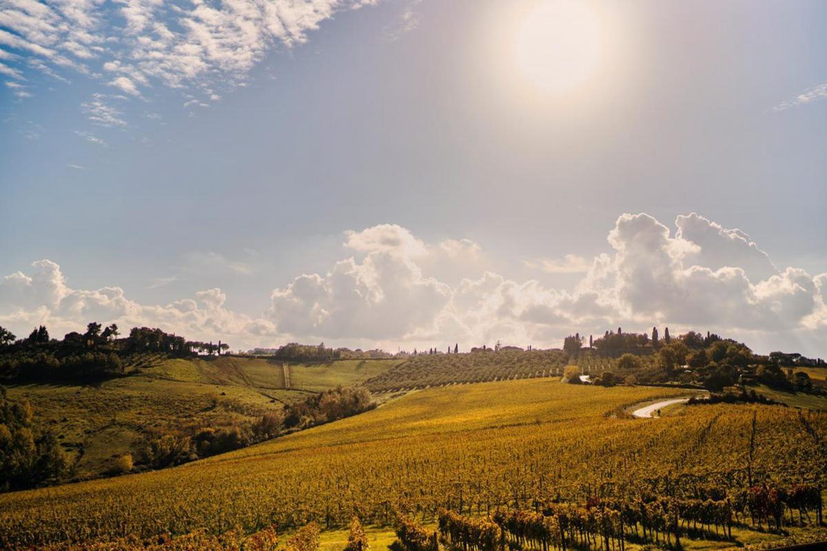 Villa Il Castagno Wine & Resort Siena Exteriör bild