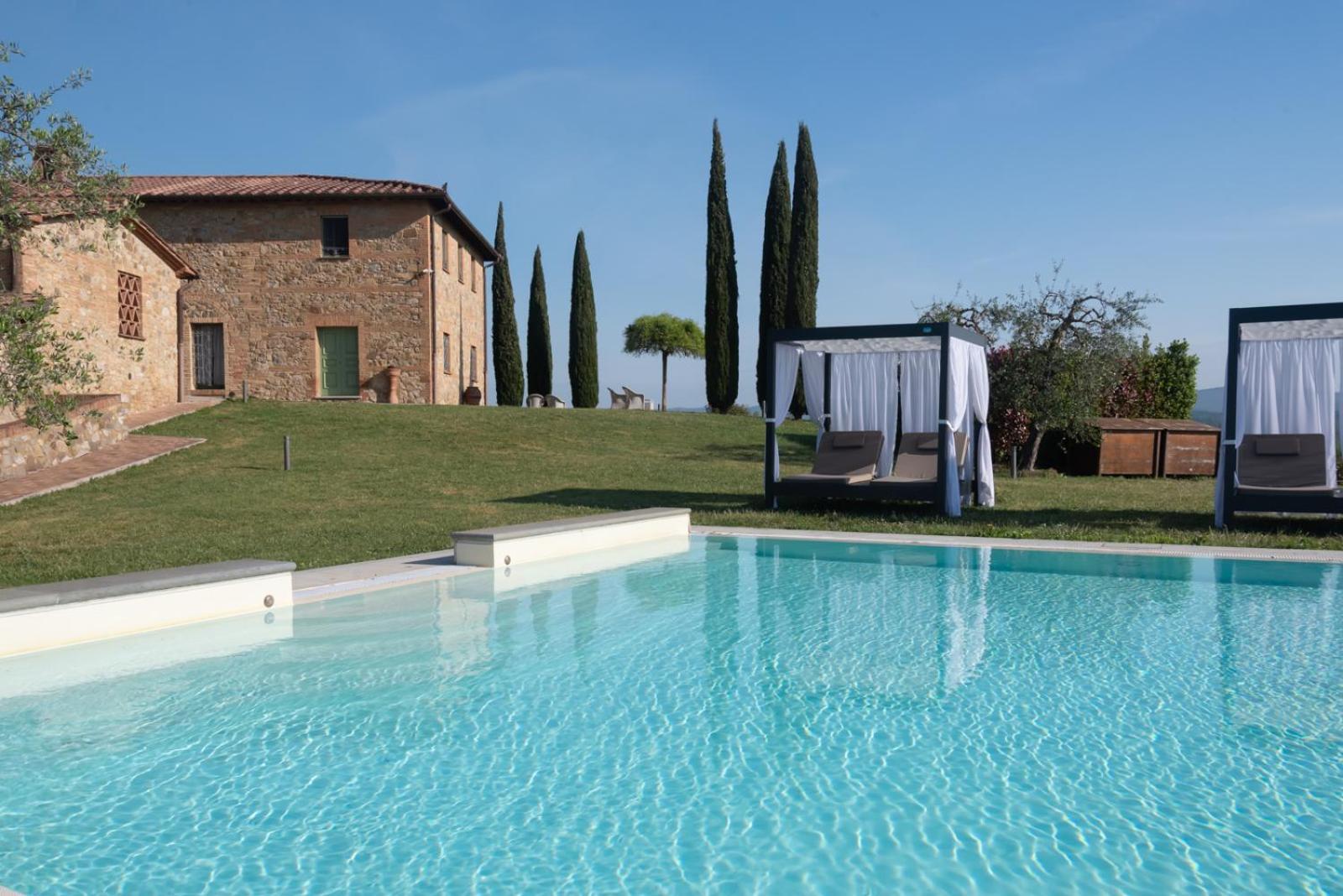 Villa Il Castagno Wine & Resort Siena Exteriör bild